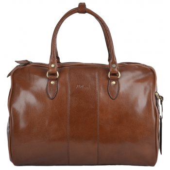 Дорожная сумка Ashwood Leather Harry chestnut brown